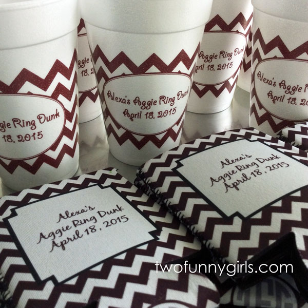 Personalized Styrofoam Cups