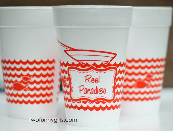 custom styrofoam cups summer water