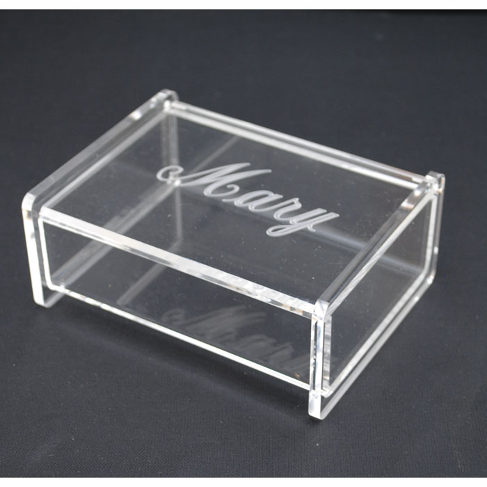 Custom square clear plexiglass box, custom acrylic box